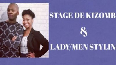 Dim. 26 Jan. 2020 – 13-17h Stage  Kizomba  Lady/Men Styling