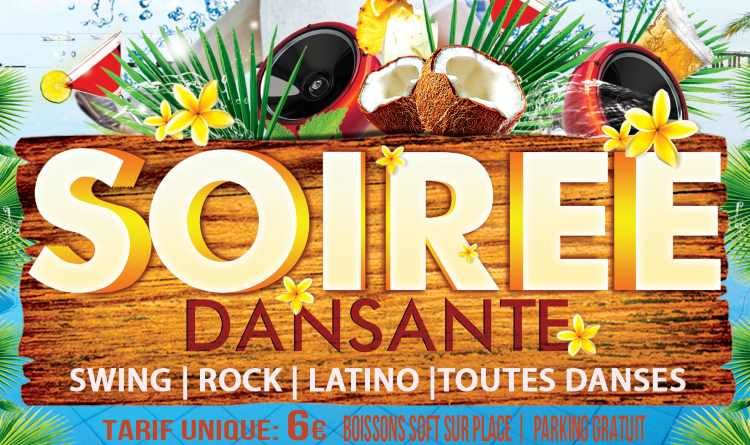 ANNULATION – 21 mars 2020 – 21h Soirée Dansante – Swing – ROCK – LATINO – Toutes Danses