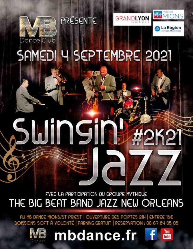 Danse & Wellness Swingin’Jazz – 4 septembre 2021